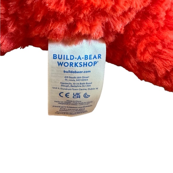 Build A Bear Great Wolf Ldge MagiQuest Charlock Red Dragon Plush Eye Glowin Dark - Picture 7 of 10